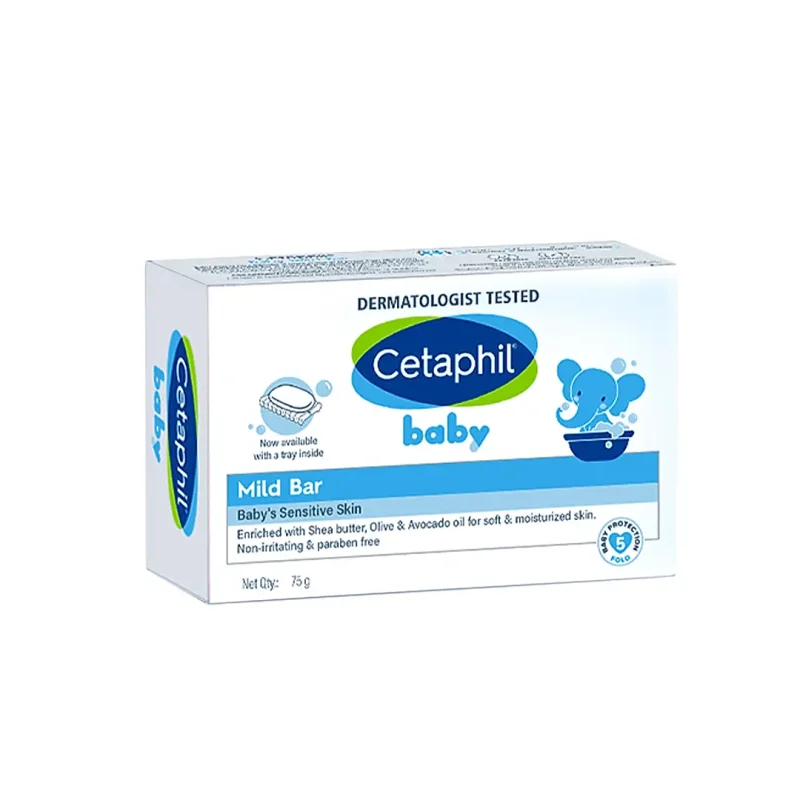 Cetaphil Baby Mild Bar with Shea Butter 75g