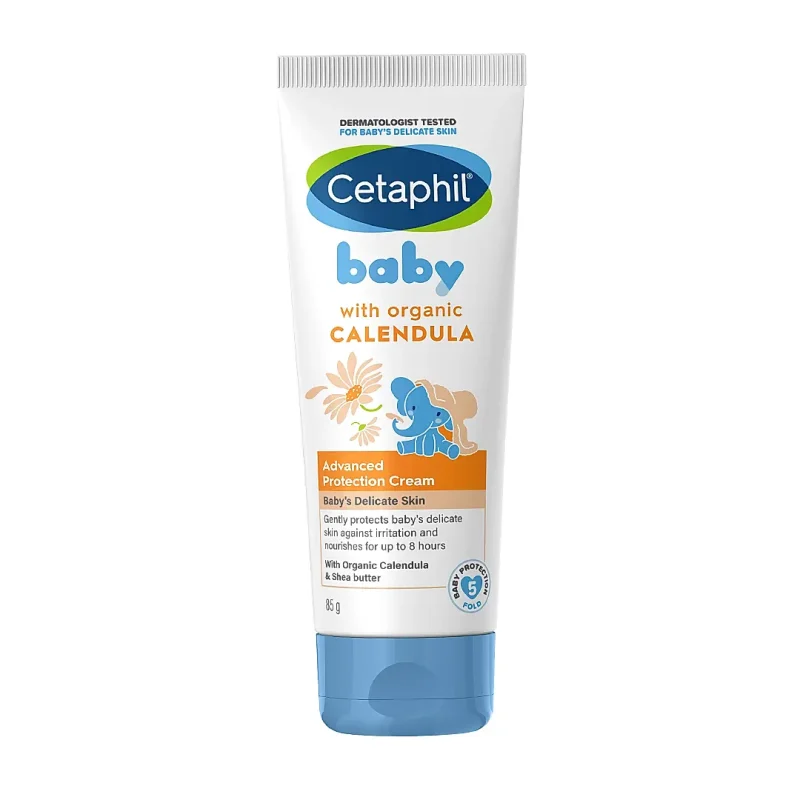 Cetaphil Baby Advanced Protection Cream 85g with Organic Calendula| Dermatologist Tested
