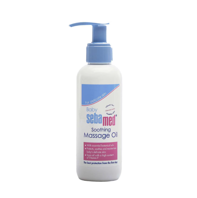 Sebamed Baby Massage Oil 150 ml, Contains Soya Oil
