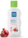 Mee Mee 3-in-1 Baby Oil For Soft And Smooth Skin With Sunflower, Coconut, And Olive Oil