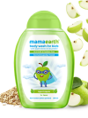 Mamaearth Agent Apple Body Wash for Kids with Apple and Oat Protein - 300 ml