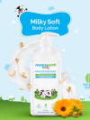 Mamaearth Milky Soft Body Lotion for Babies with Oats, Milk and Calendula - 400ml