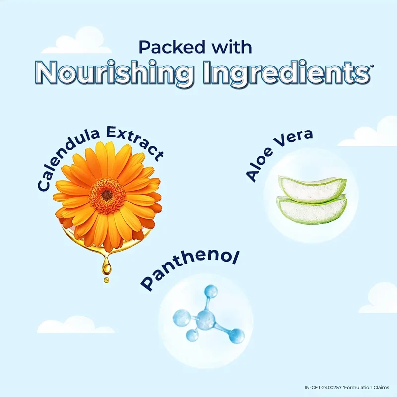 Cetaphil Baby Wash & Shampoo 400ml with Organic Calendula - Image 3