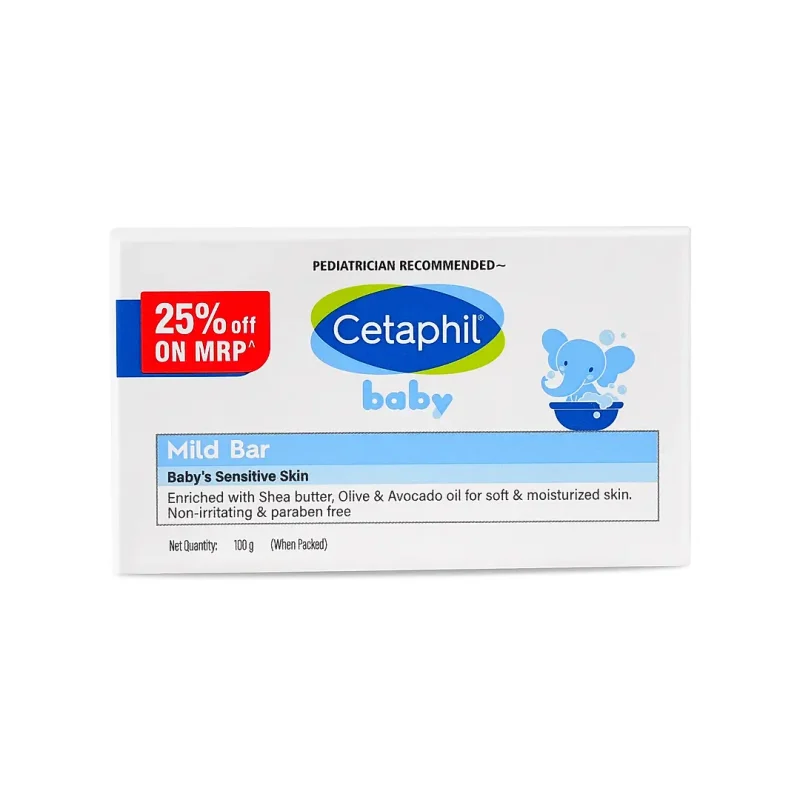 Cetaphil Baby Mild Bar - (100gm) - Image 2