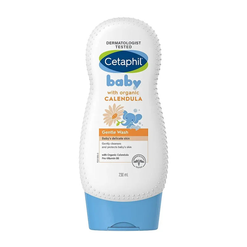 Cetaphil Baby Gentle Wash 230ml with organic calendula | Dermat Tested