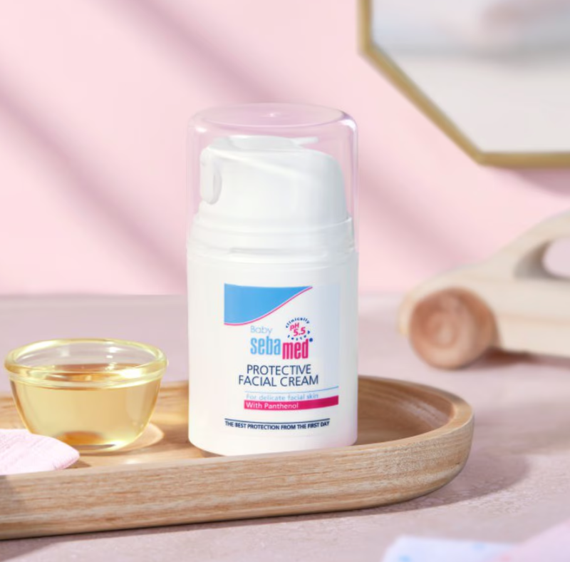 Sebamed Baby Protective Facial Cream, pH 5.5, With Vitamin E 50ml