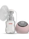 Luvlap Adore Electric Breast Pump, 2 Phase Pumping of Stimulation & Expression, 2pcs Breast pads free, Soft & Gentle, BPA Free, Run on Direct Power, No Battery
