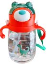 Water Bottle Anti Leak, with Side Handles & Shoulder Strap 450 ml