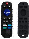 Remote Control Shape Teething Chew Toys BPA Free Silicone Remote Teether