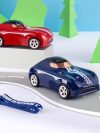 GBT-TMY-4462 Car Shape Tritan Material 280ml Leak Proof Sipper Water Bottle for Kids