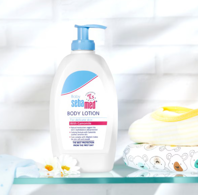 Sebamed Baby Body Lotion , pH 5.5, Chamomile & Allantoin