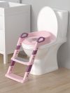 Anti-Slip Potty Training Seat with Ladder Potty Seat for 1+ year child, Suitable for Potty Training of Boys & Girls