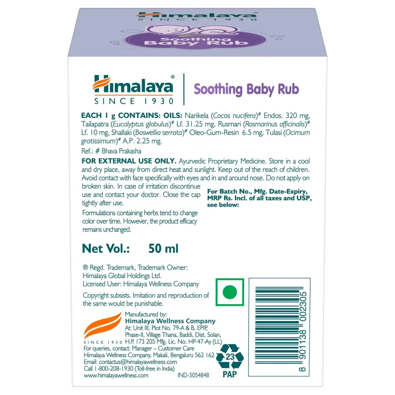 Himalaya Soothing Baby Rub - Image 4