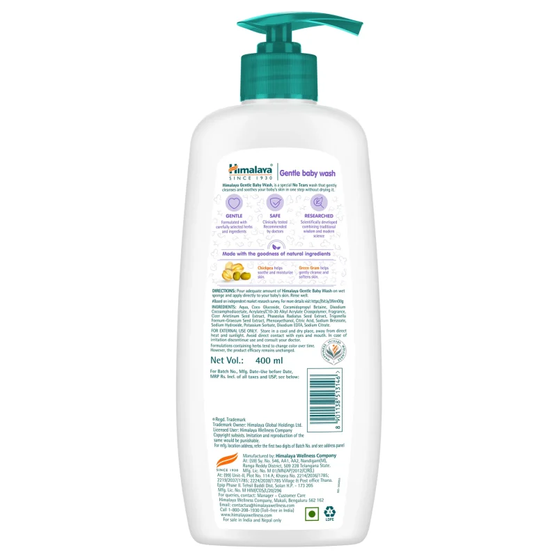 Himalaya Gentle Baby Wash - Image 3