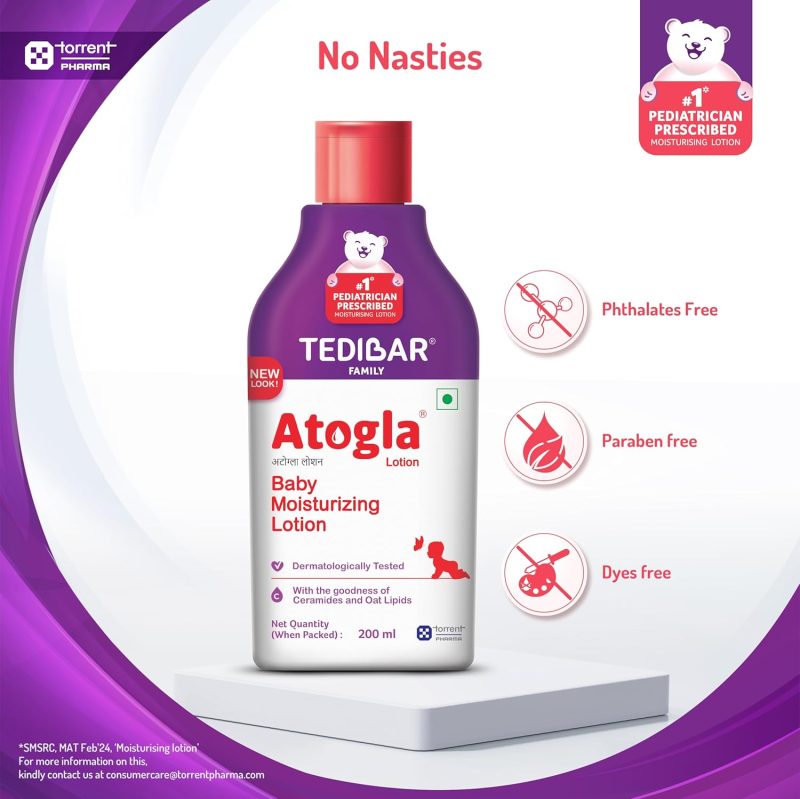 Tedibar - Atogla Baby Lotion 200ml - Image 4