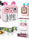 Mini Camera Printer, Click Photo Print, Inkless, Bluetooth HD Print, Android, iOS. Instant Print