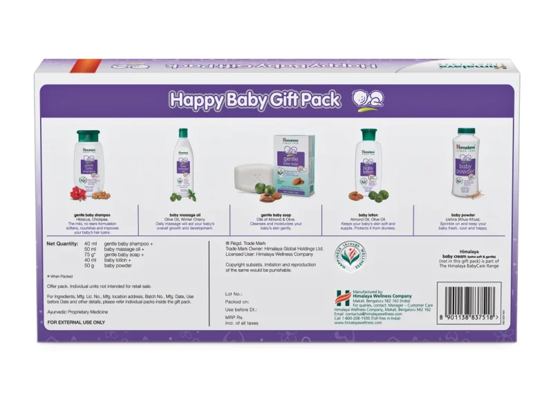 Himalaya Happy Baby Gift Pack 5 in 1 - Image 2