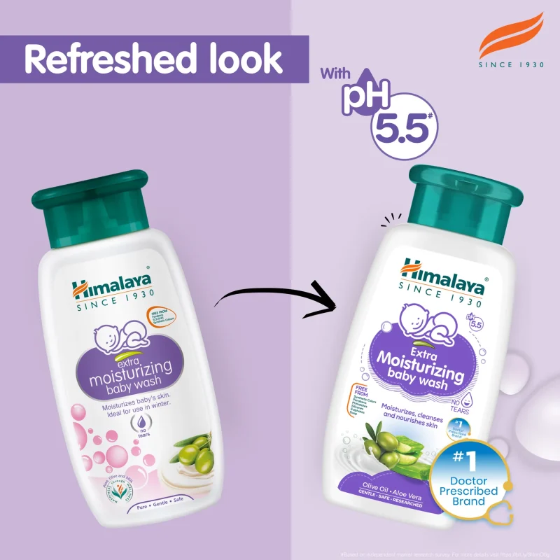 Himalaya Extra Moisturizing Baby Wash - Image 6