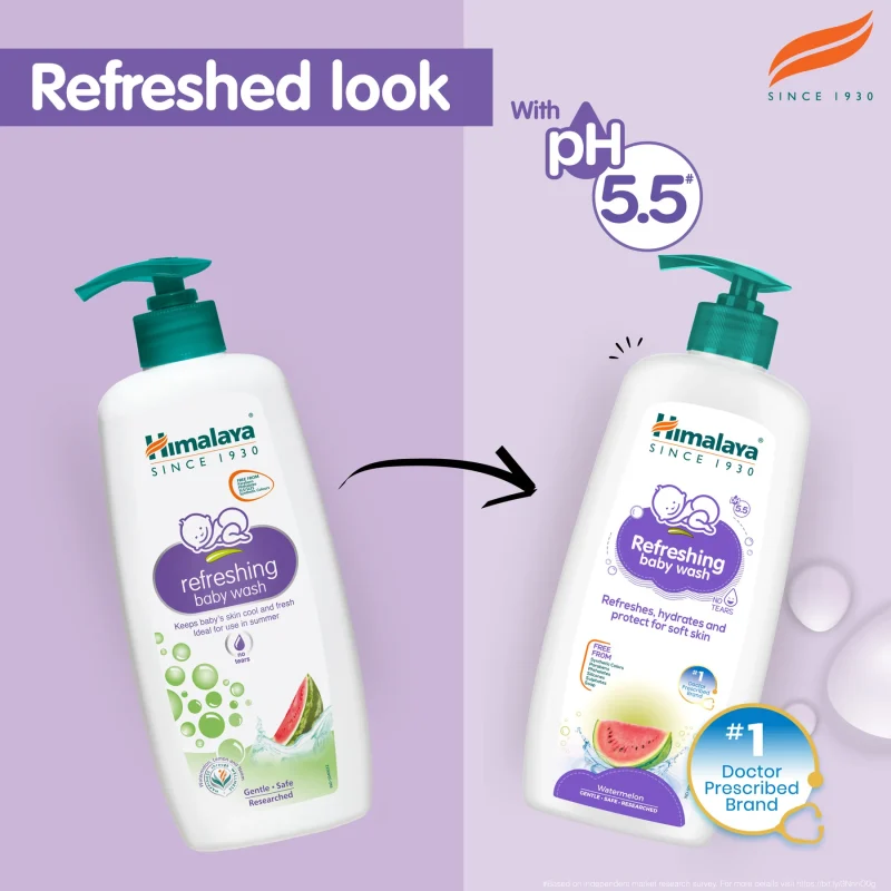 Himalaya Refreshing Baby Wash - Image 5