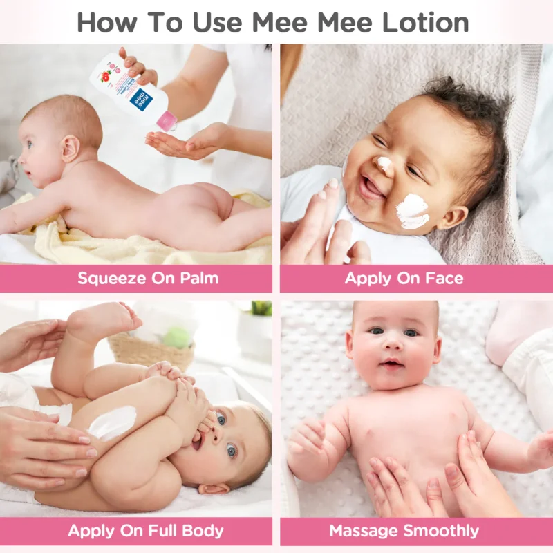 Mee Mee Soft Moisturizing Baby Lotion with Fruit Extracts - Image 6