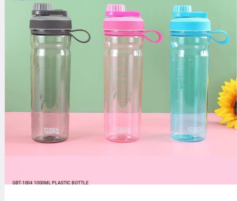GBT-1004 BPA free Leak Proof 1000ml Water Bottle for | School kids | Office | Sports - (Pack of 1 bottle)