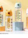GBT-3111 BPA free Leak Proof 450ml Water Bottle for | School kids | Office | Sports – (Pack of 1 bottle)