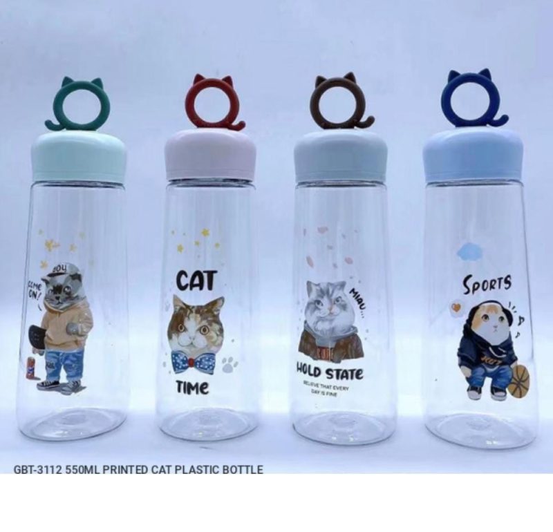GBT-3112 BPA free Leak Proof  550ml Water Bottle for | School kids | Office | Sports – (Pack of 1 bottle)