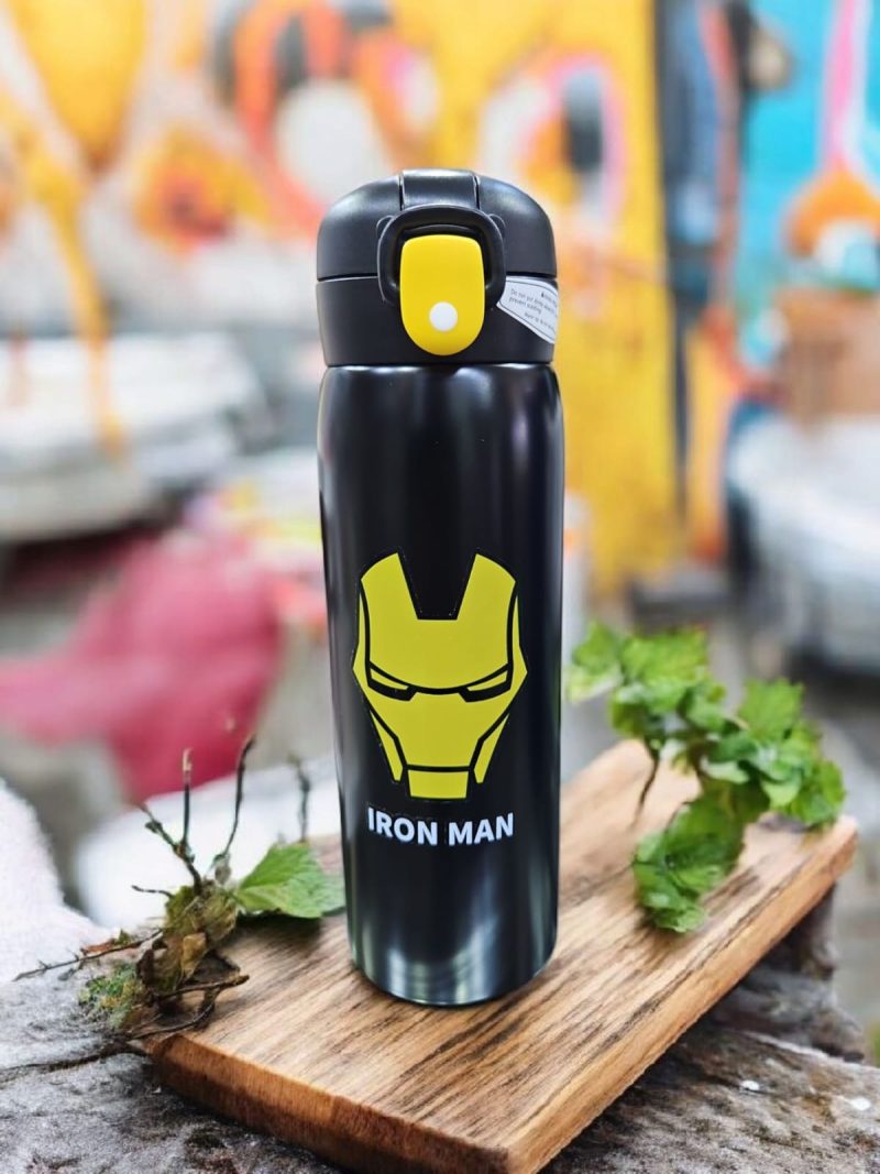 HBC-188328 Avengers Water Bottle | Insulated Stainless Steel sipper | 500ml - Image 2