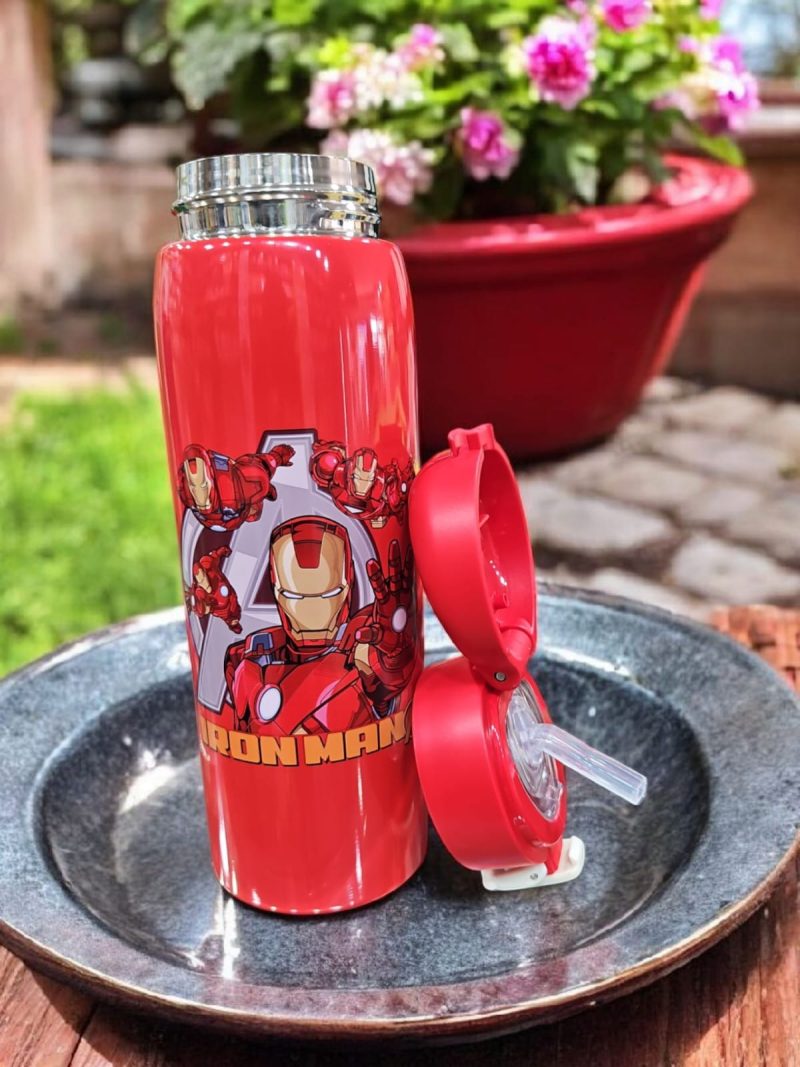 HBC-188320 Avengers Water Bottle | Insulated Stainless Steel sipper | 500ml - Image 4