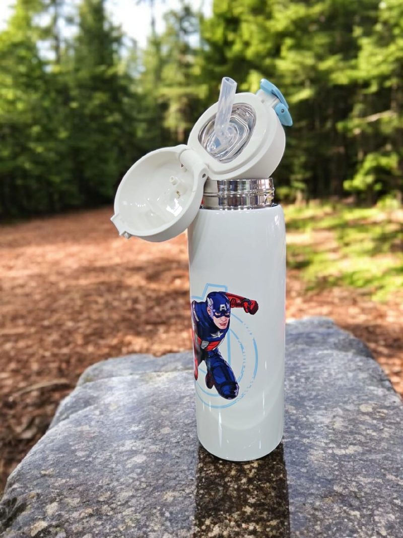 HBC-188320 Avengers Water Bottle | Insulated Stainless Steel sipper | 500ml - Image 5