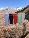 Stainless Steel Flask, 260ml, Vacuum Insulated Travel Flask | Double-Walled Insulation | Best Usage for Office, School, College, Gym, Picnic