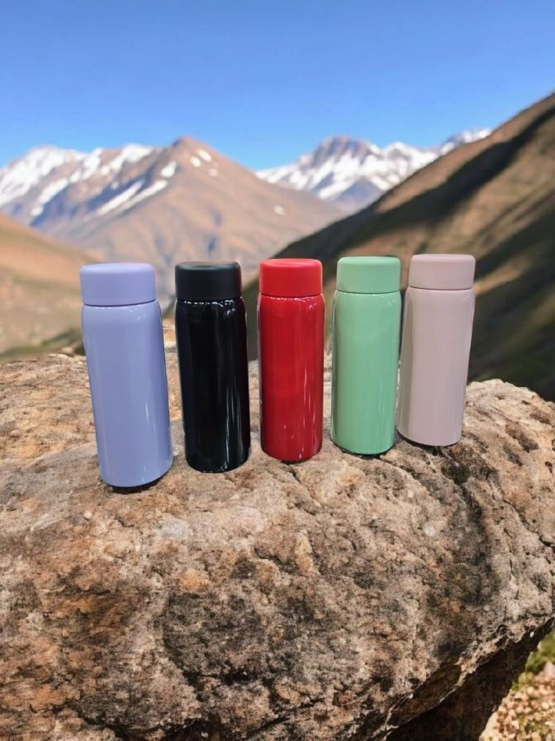 Stainless Steel Flask, 260ml, Vacuum Insulated Travel Flask | Double-Walled Insulation | Best Usage for Office, School, College, Gym, Picnic