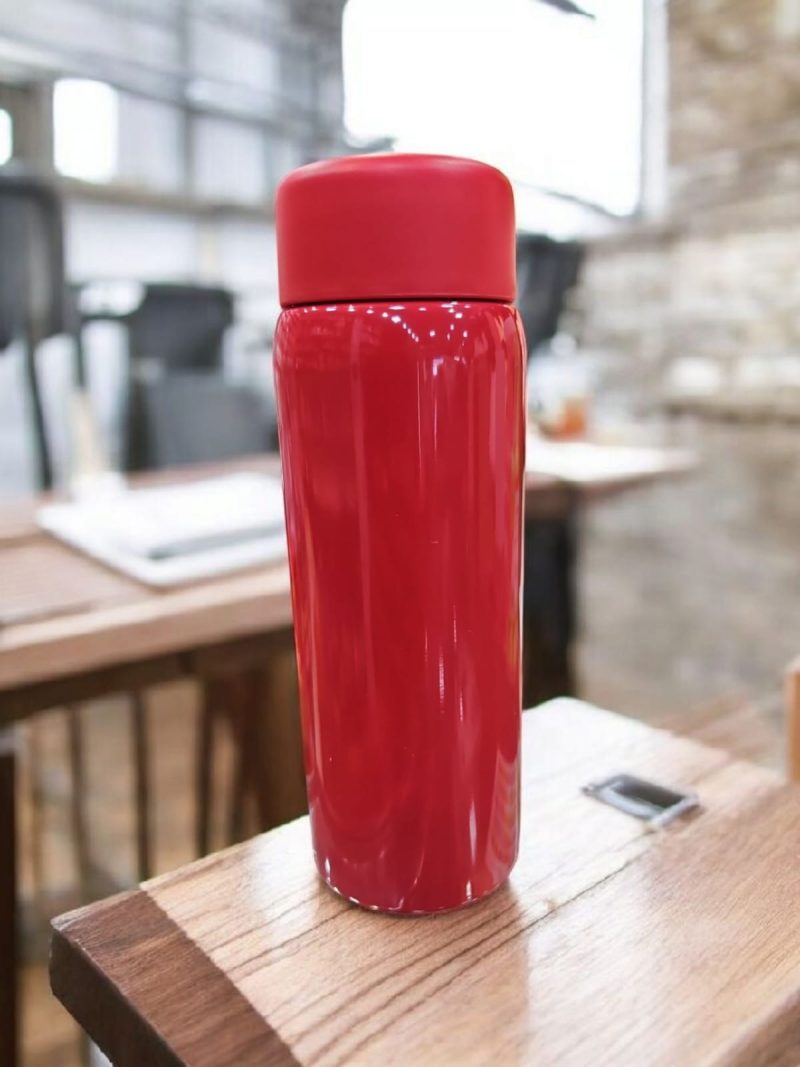 Stainless Steel Flask, 260ml, Vacuum Insulated Travel Flask | Double-Walled Insulation | Best Usage for Office, School, College, Gym, Picnic - Image 3