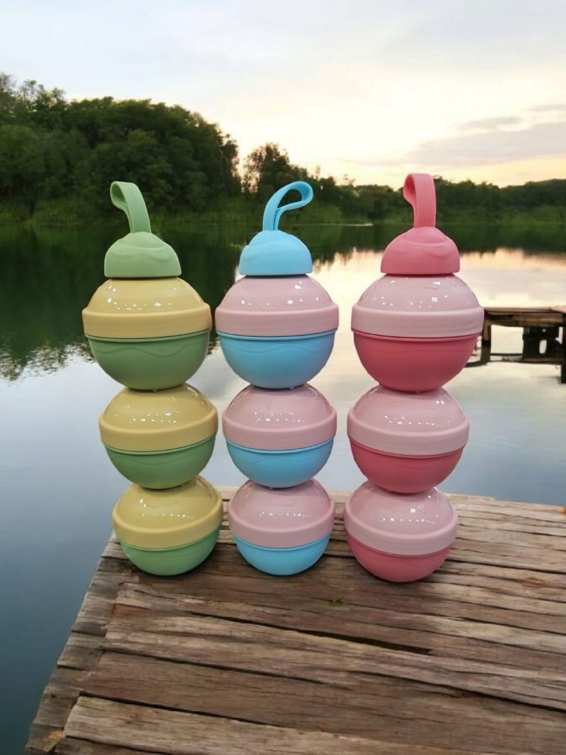 Baby Formula Dispenser Infant Food Storage Box for Outdoor Activities | Picnic  | Baby Feeding | Other Baby Feeding