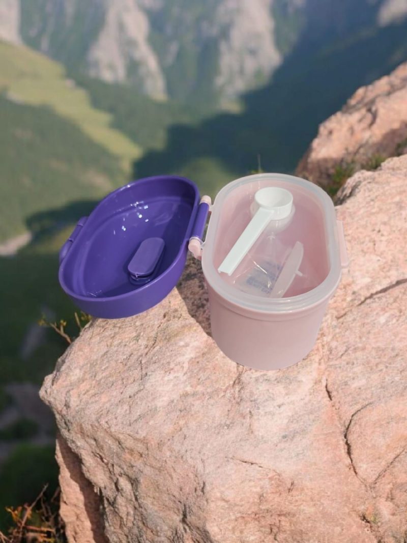 Baby Formula Dispenser Infant Food Storage Box for Outdoor Activities | Picnic  | Baby Feeding | Other Baby Feeding - Image 4