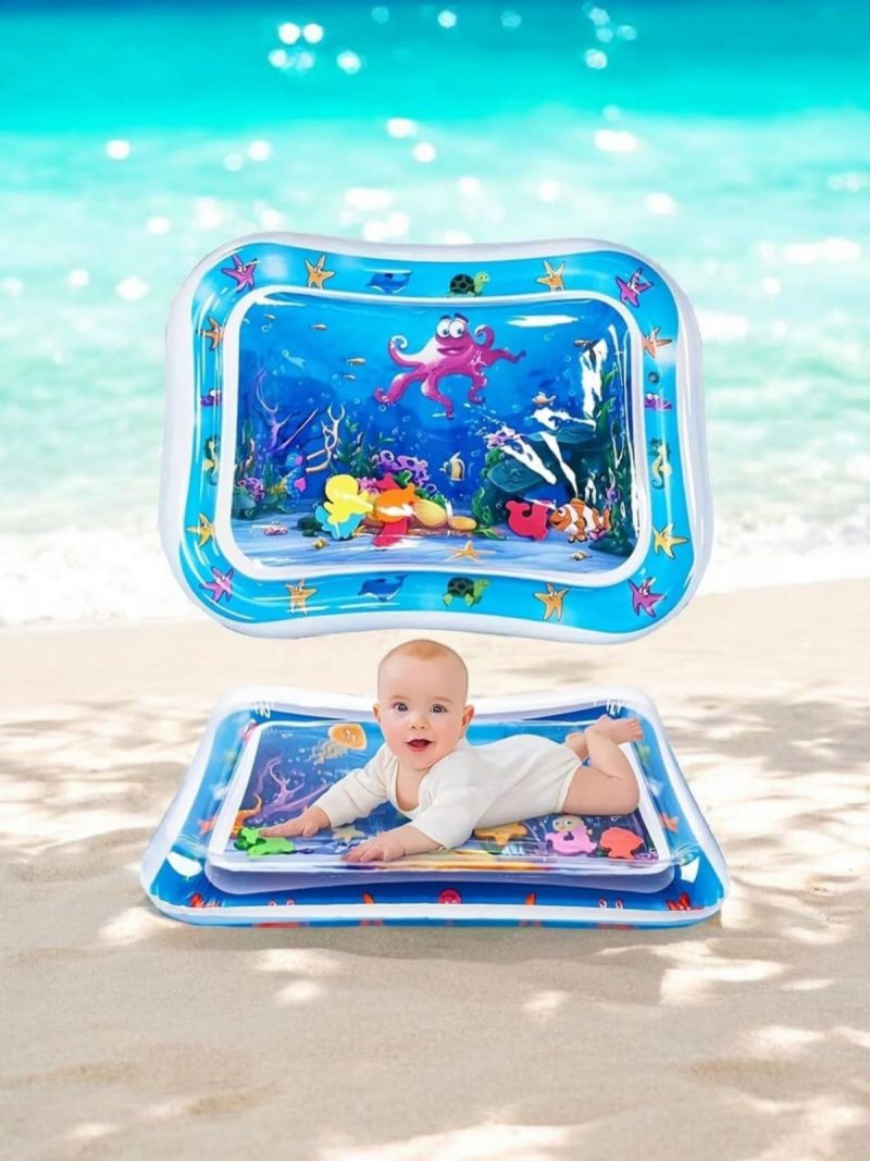 Inflatable Water Mat: Stimulating Play for Newborns, Interactive Promoting Sensory Development in a Safe and Enjoyable Water-Filled Environment