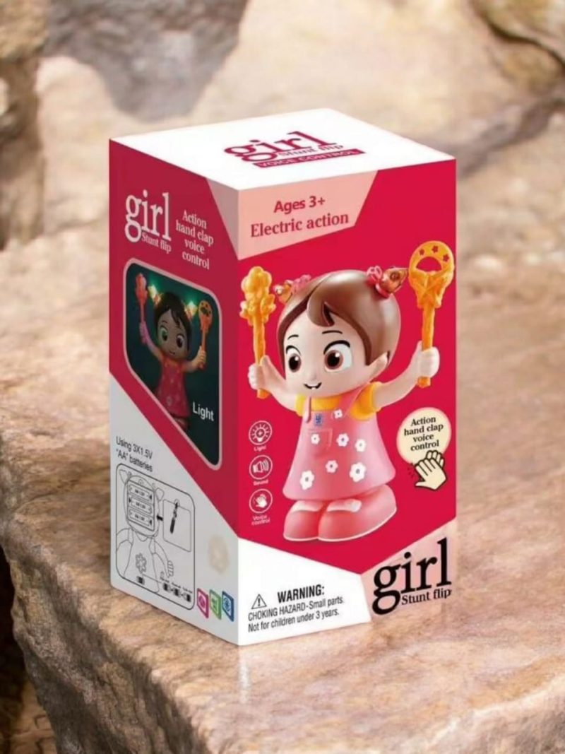 Musical Dancing Girl Toy with Flashing Lights & Singing Doll – Bump and Go, Walking Fun for Kids - Image 2