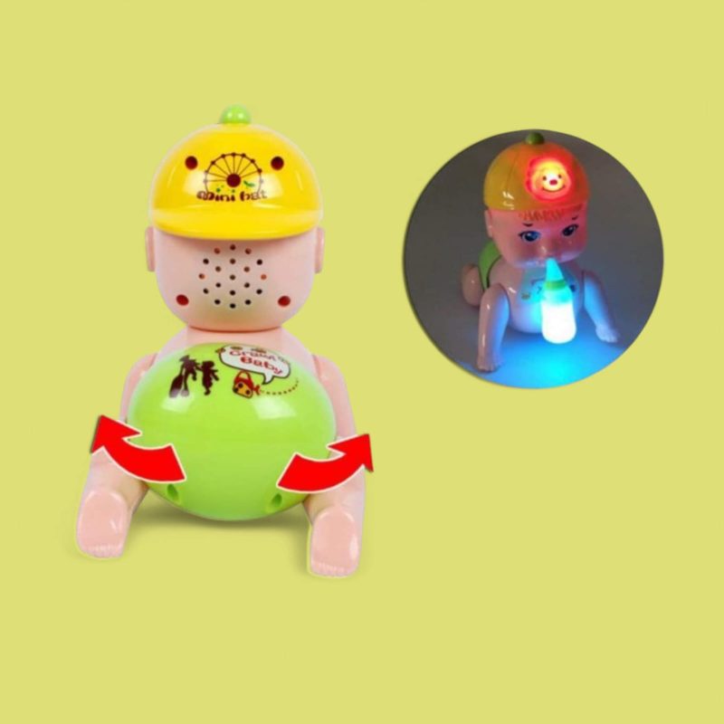 Musical Crawling Baby Toy for Babies Kids Infants - Dazzling Lights and Dynamic Sound - Image 4