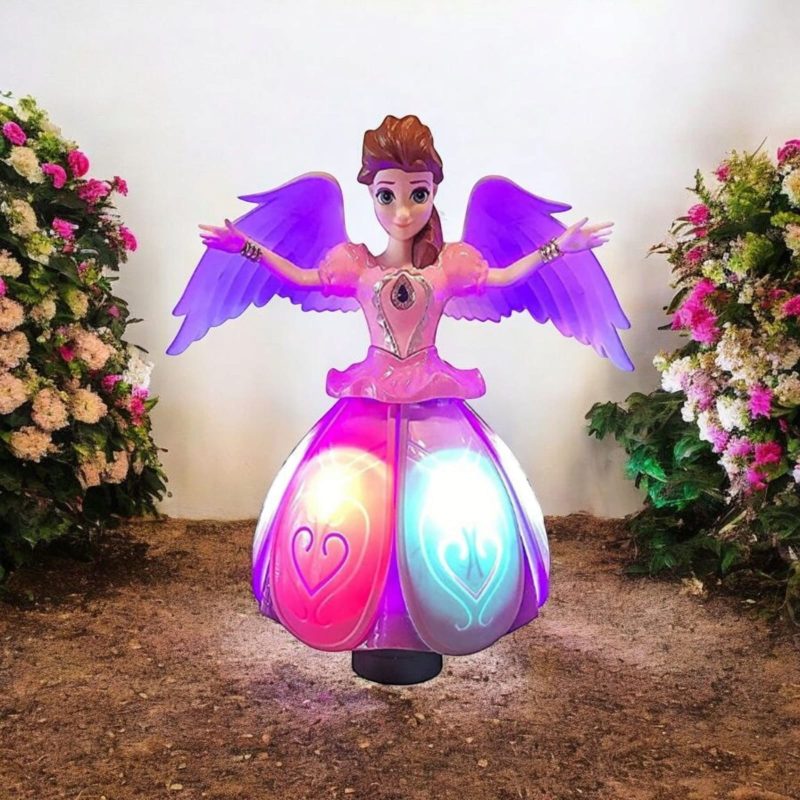 Dancing Angel Doll – 360° Pivoting & Moving with Lights and Music – Musical Toy for Toddlers