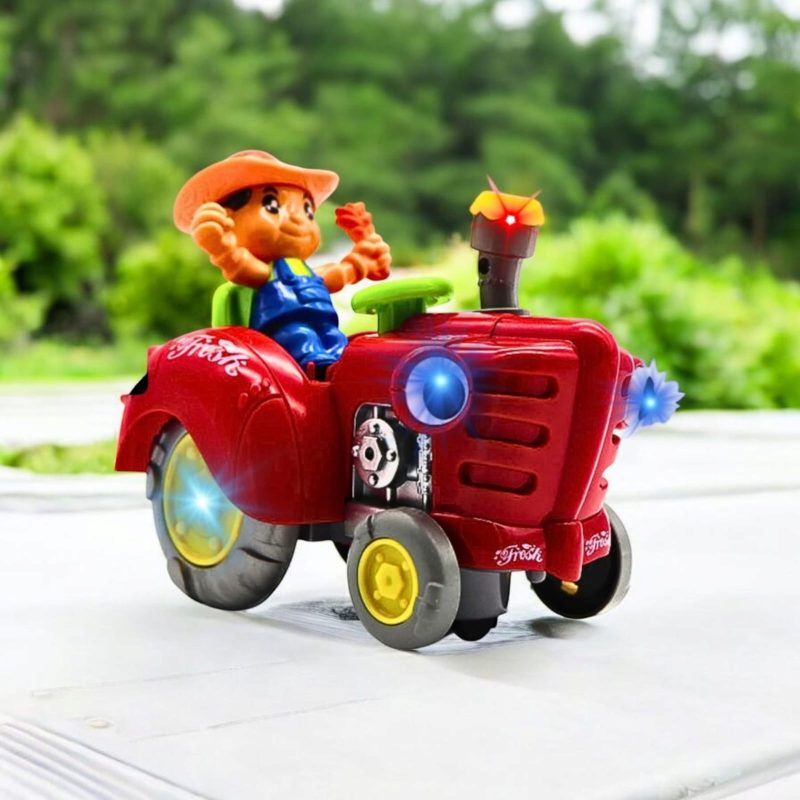 Swing Farmer Car Toy – Battery Operated Toy Car for Kids 2-5 Years - Image 2