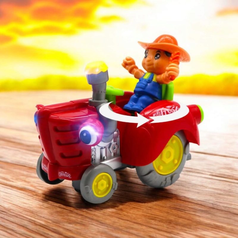 Swing Farmer Car Toy – Battery Operated Toy Car for Kids 2-5 Years - Image 3