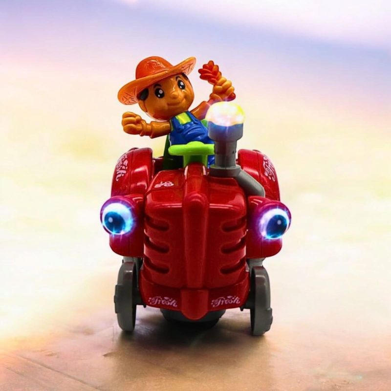 Swing Farmer Car Toy – Battery Operated Toy Car for Kids 2-5 Years