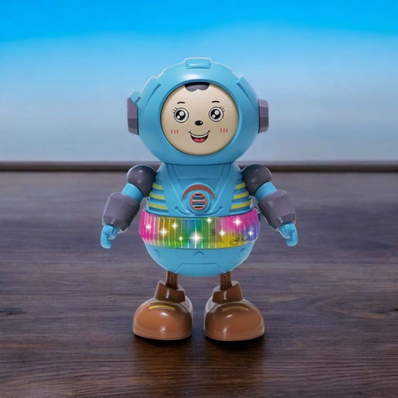 Creative Dancing Electric Space Robot Toy – Lights, Dance Music, and Face Changing – Fun Toy for Kids 1-7 Years - Image 2