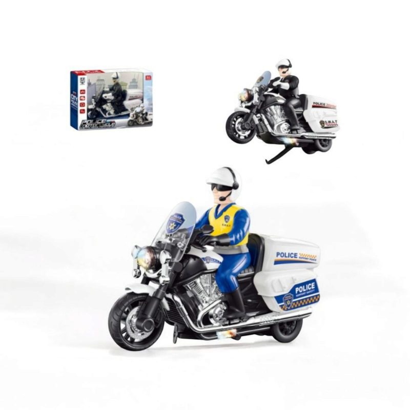 Police Motorcycle Toy for Kids – Battery Operated Fun for Little Adventurers! - Image 3