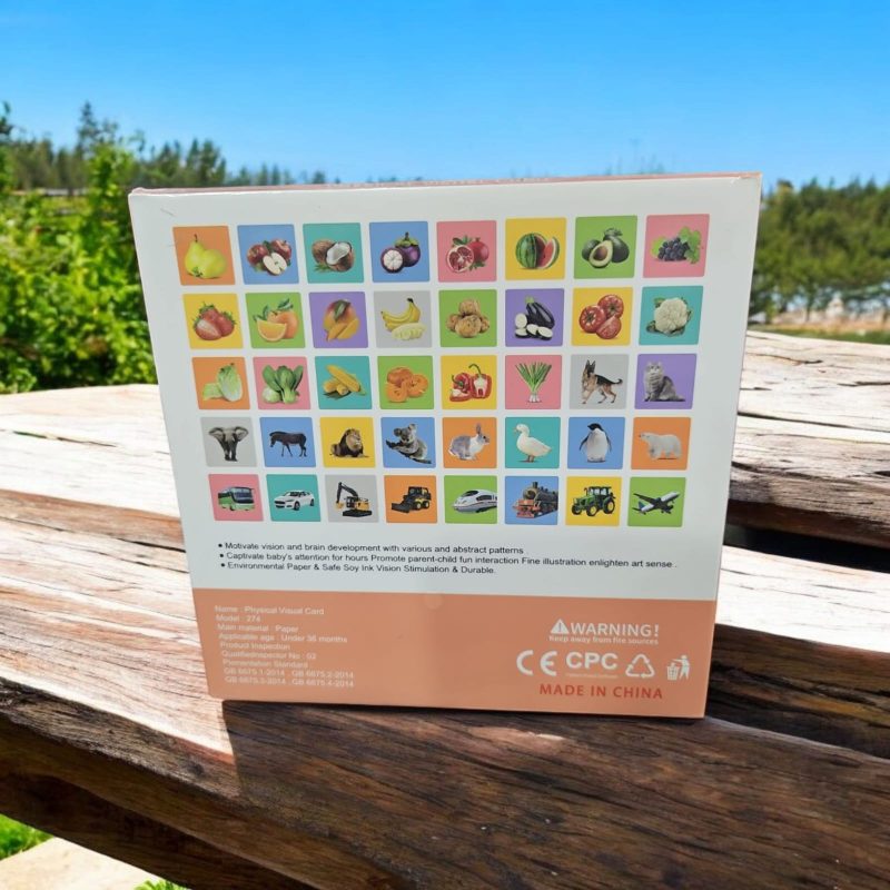 Baby Vision 12-36 Months High Contrast Trigger Cards | Baby Flashcard | Baby Contrast Cards for Preschool Concentration - Image 2