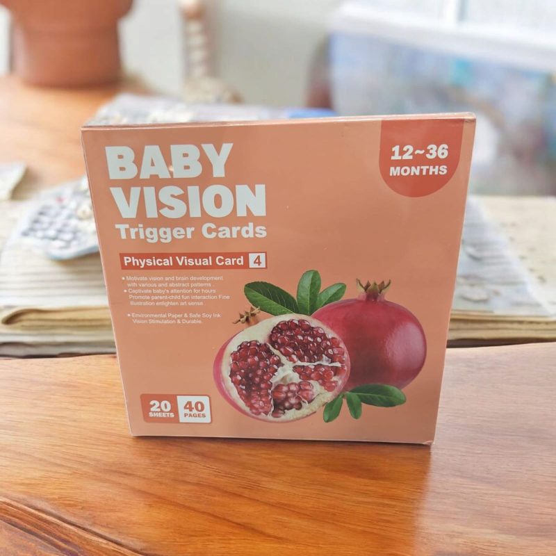 Baby Vision 12-36 Months High Contrast Trigger Cards | Baby Flashcard | Baby Contrast Cards for Preschool Concentration
