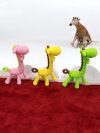 Giraffe Shape Food Grade/BPA Free Silicone Teething Baby Teether(Color may vary)