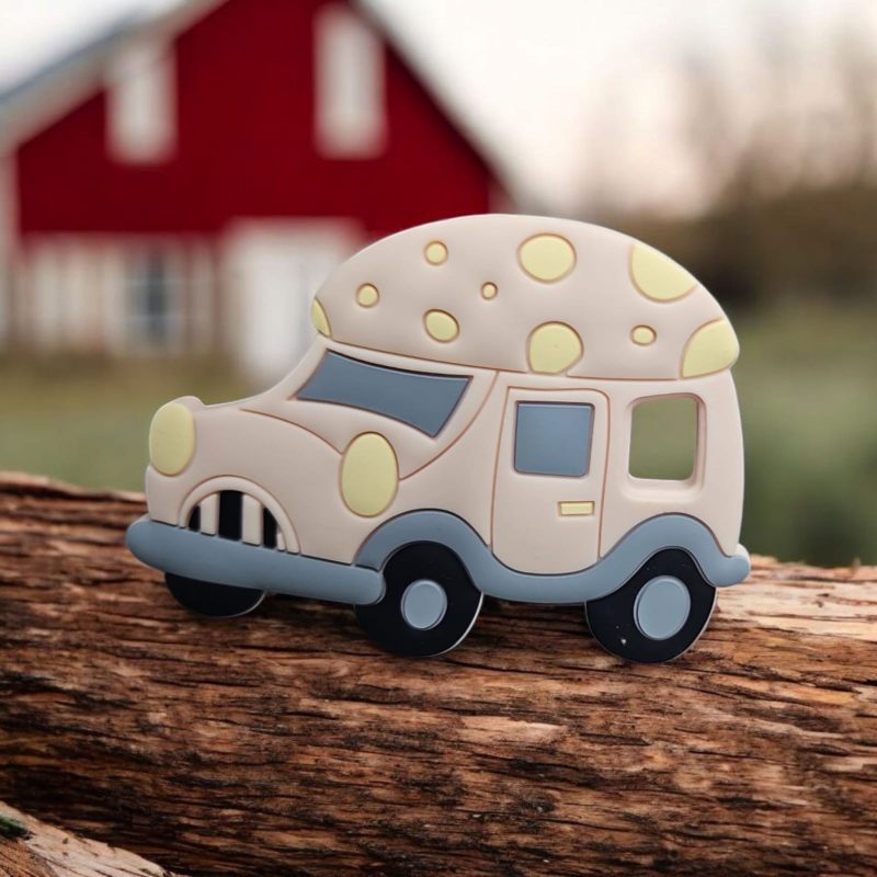 BPA-Free  Car-Shaped Silicone Baby Teether - Image 5