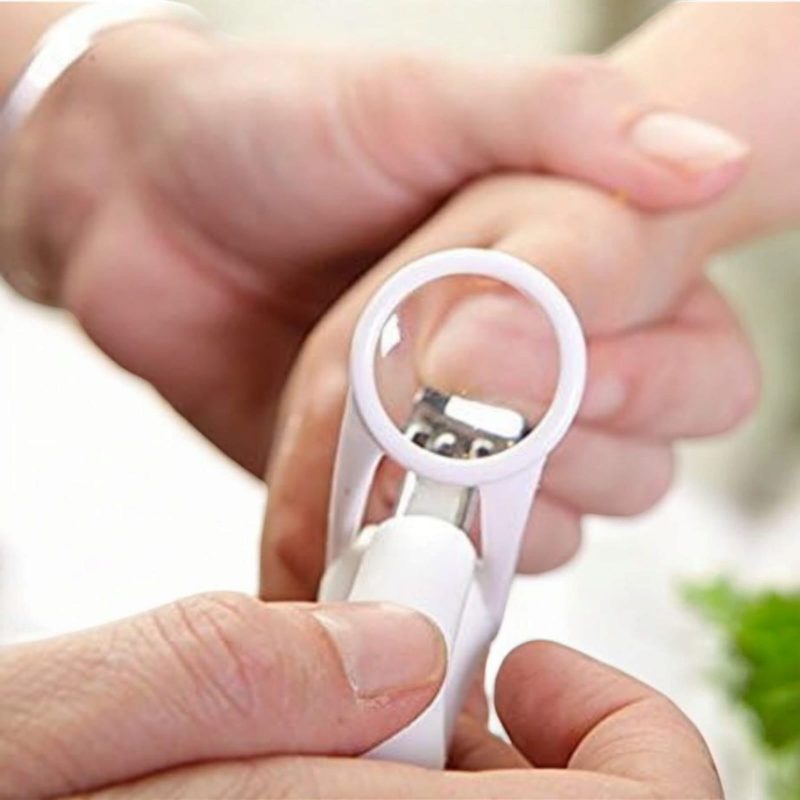 Zoom Nail Clippers Lightweight Zoom Nail Cutter with Magnifying Glass for Babies and Elderly - Image 2
