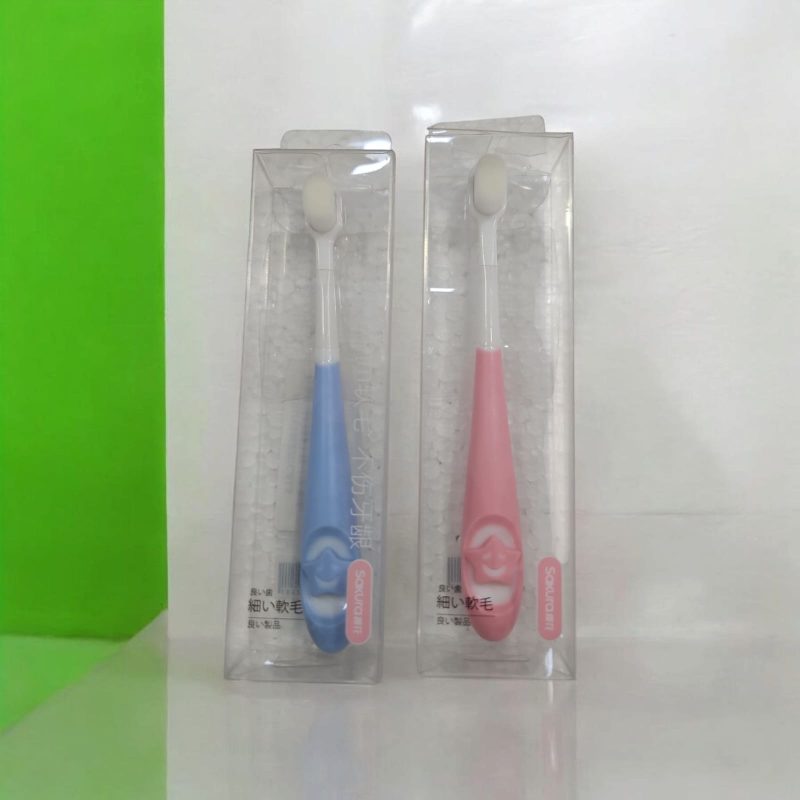 Kids Toothbrush Cute Microfiber Soft Tooth Brush, Extra Soft Bristles Toothbrush For 1-6 Years Old Children, Manual Toothbrush For Kids - Multicolor, 1 Pcs - Image 3